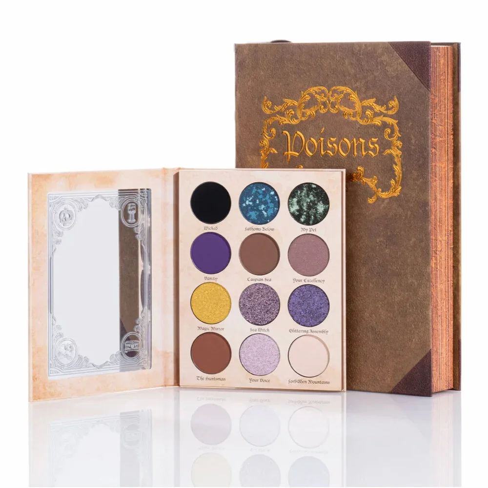 Besame x Disney Villains The Queen's Spell Book Eyeshadow Palette Snow White